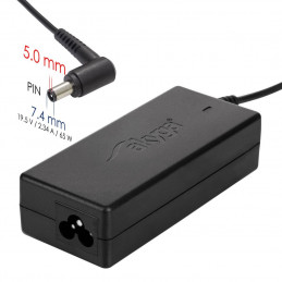 Akyga AK-ND-05 19,5V / 3,34A 65W 7,4x5mm Dell hálózati notebook töltő