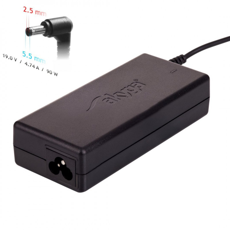 Akyga AK-ND-10 19V / 4,74A 90W 5,5x2,5mm univerzális hálózati notebook töltő