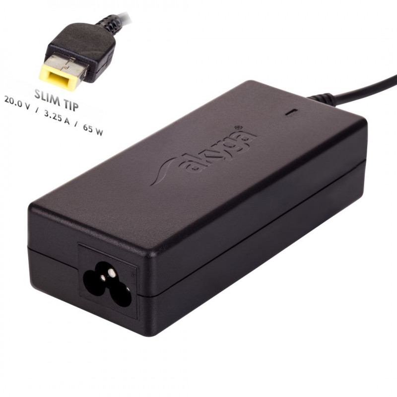Akyga AK-ND-24 20V / 3,25A 65W Slim Tip Lenovo/IBM hálózati notebook töltő