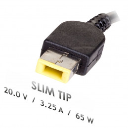 Akyga AK-ND-24 20V / 3,25A 65W Slim Tip Lenovo/IBM hálózati notebook töltő