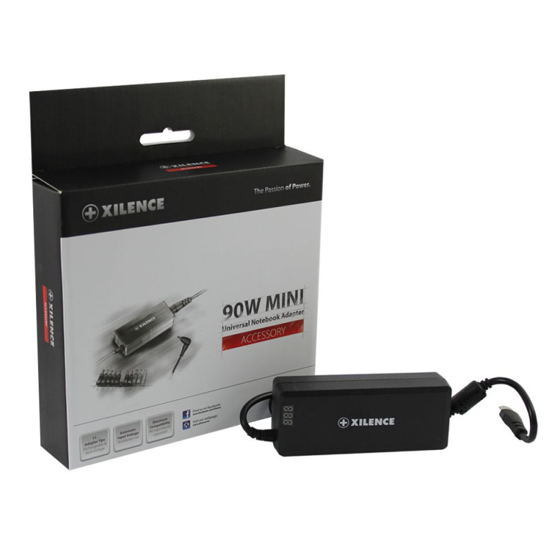 Xilence XM010 20V / 3,8A 90W univerzális hálózati notebook töltő