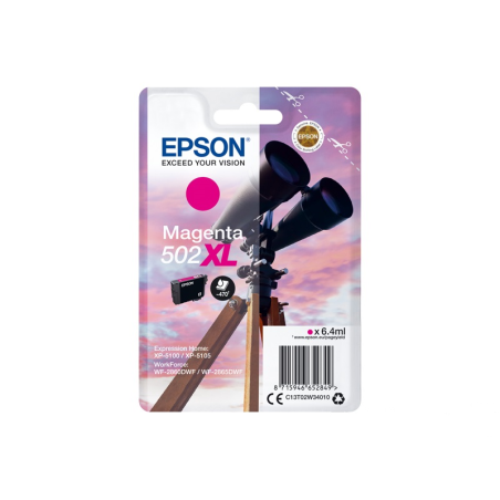 Epson T02W3 (502XL) magenta eredeti tintapatron