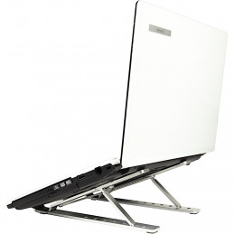 Inter-Tech NBS-200 kompakt notebook állvány alumíniumból Silver