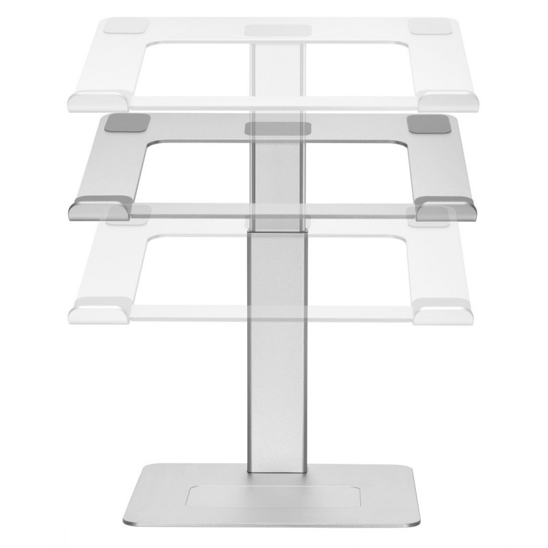Gembird NBS-D1-02 Magasságban állítható notebook állvány Silver