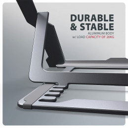 AXAGON STND-LAG stand for laptops and tablets Grey
