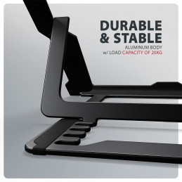 AXAGON STND-LAB stand for laptops and tablets Black
