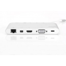 Digitus 11in1 Universal Docking Station Silver