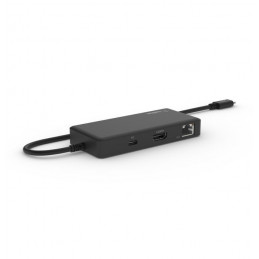 Belkin Connect USB-C 5-in-1 Multiport Adapter Black