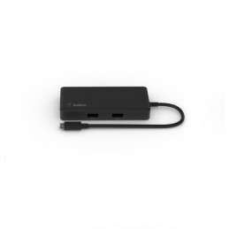 Belkin Connect USB-C 5-in-1 Multiport Adapter Black