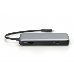 Digitus 7in1 USB-C Docking Station Black