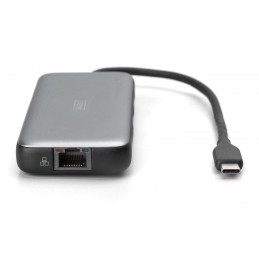 Digitus 7in1 USB-C Docking Station Black