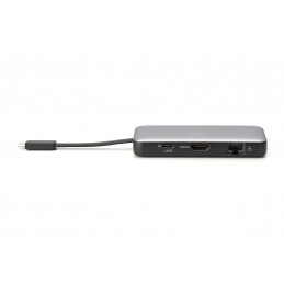 Digitus 7in1 USB-C Travel Docking Station Silver