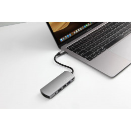 FIXED 6-portos USB 3.0 Hub Space Gray