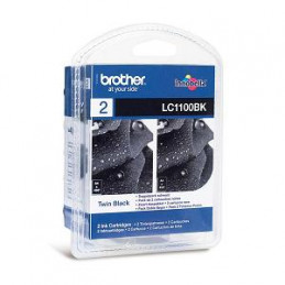 Brother LC1100 fekete eredeti tintapatron duplacsomag