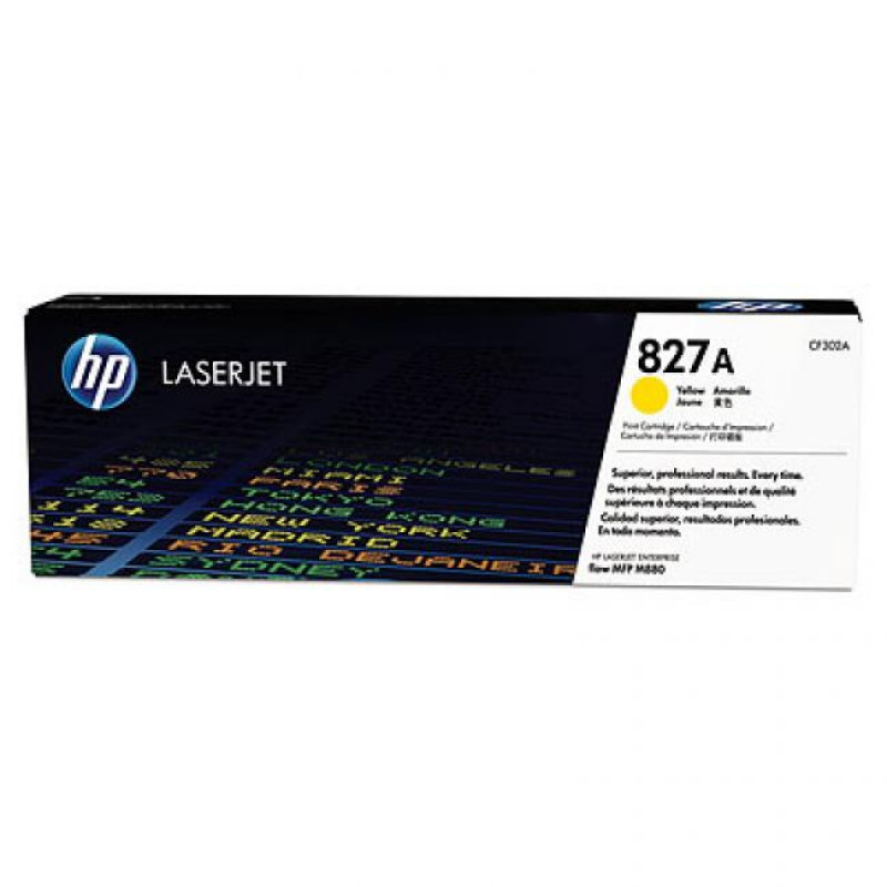 HP CF302A (827A) sárga eredeti toner