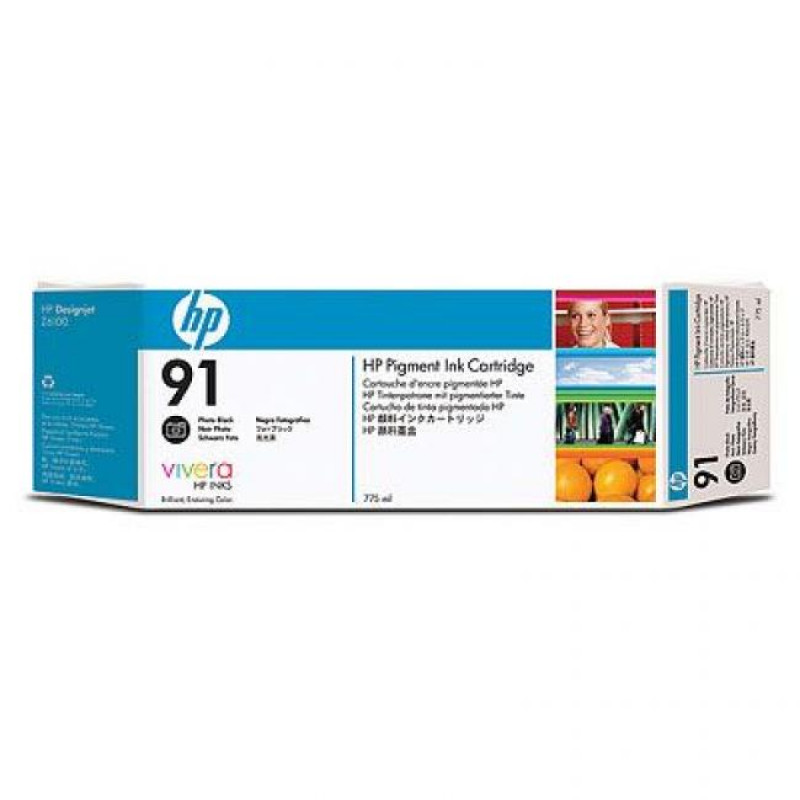 HP C9465A No.91 fotó fekete eredeti tintapatron
