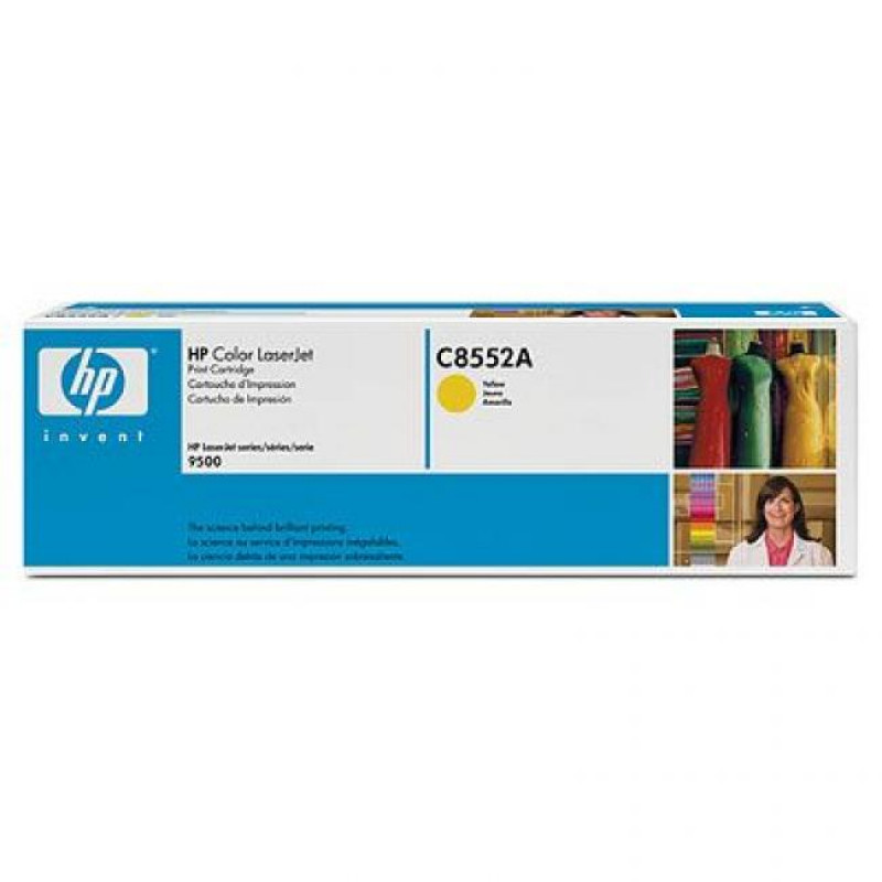 HP C8552A (822A) sárga eredeti toner