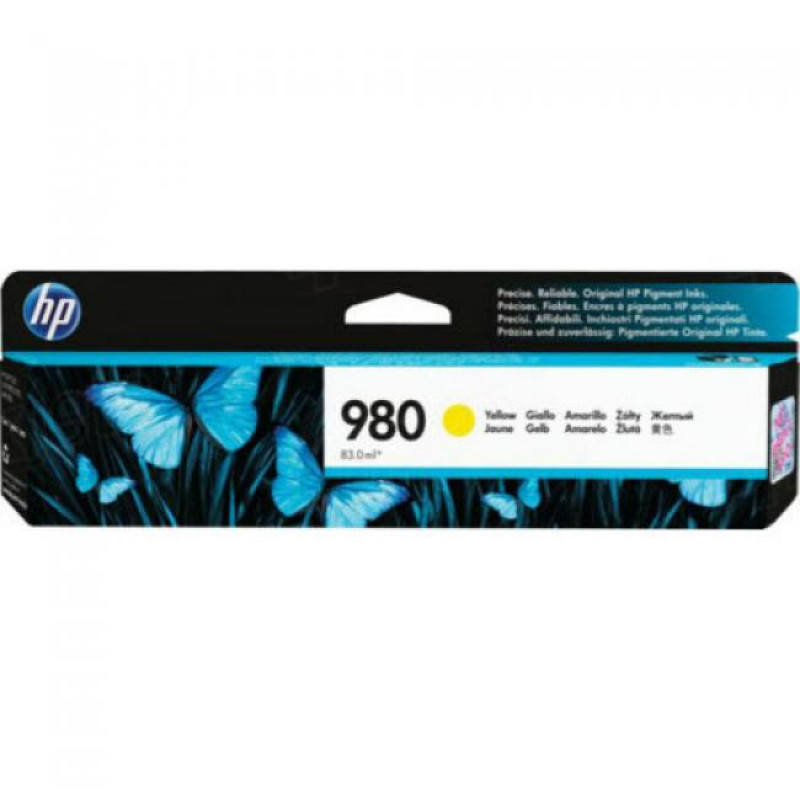 HP D8J09A No.980A sárga eredeti tintapatron