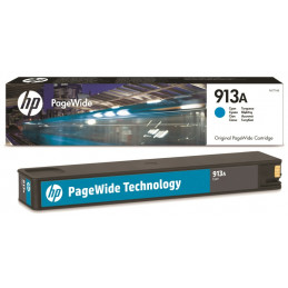 HP F6T77AE No.913A kék eredeti tintapatron
