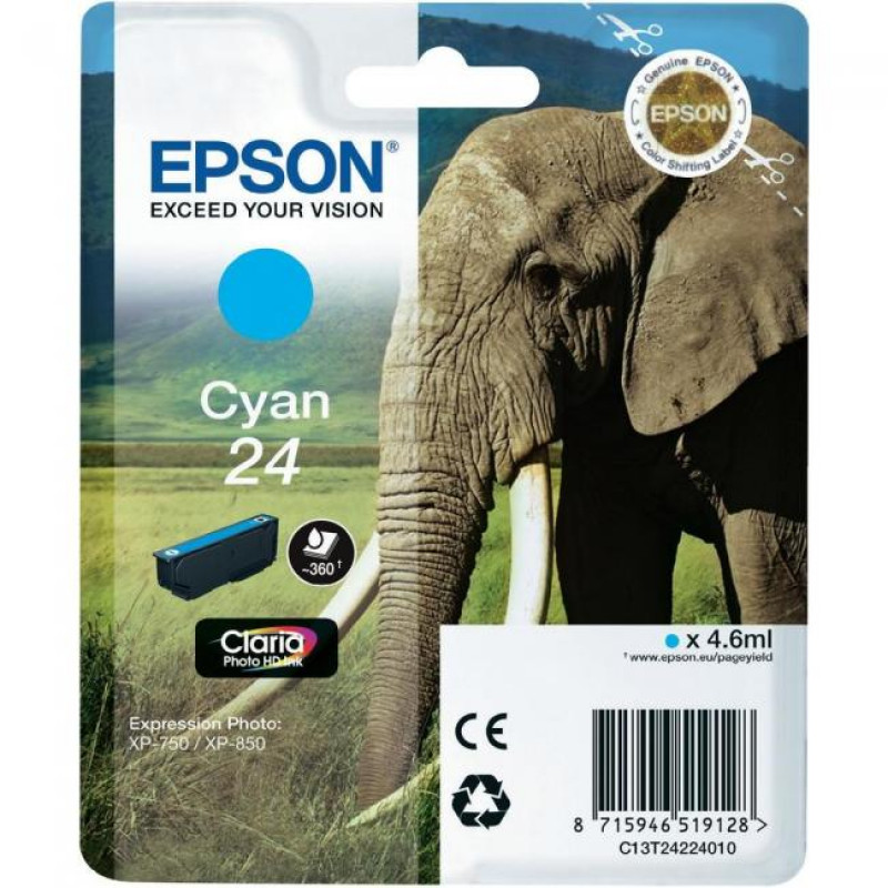 Epson T2422 kék eredeti tintapatron