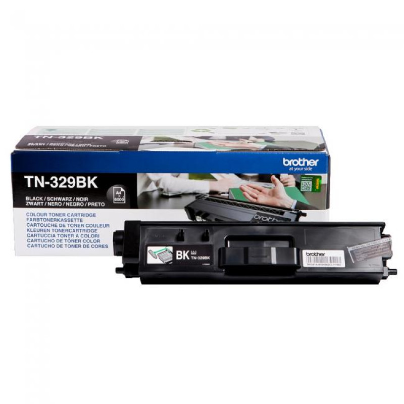 Brother TN-329Bk fekete eredeti toner