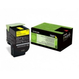 Lexmark [702Y] 70C20Y0 sárga eredeti toner