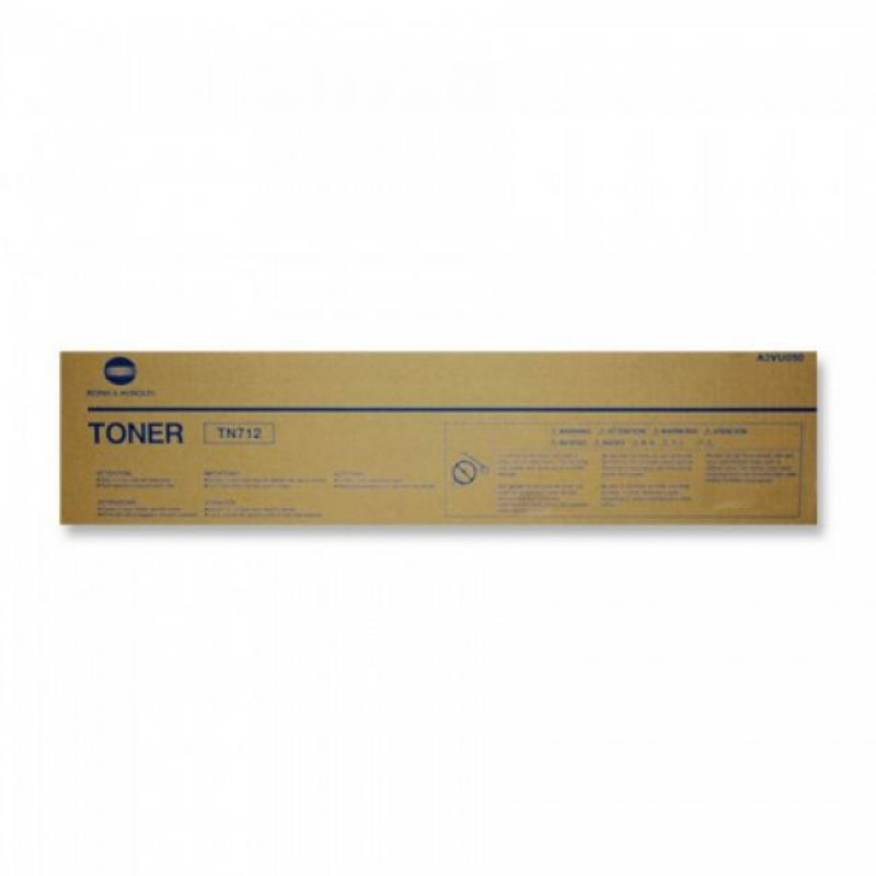 Konica Minolta Bizhub 654 [TN712K] fekete eredeti toner