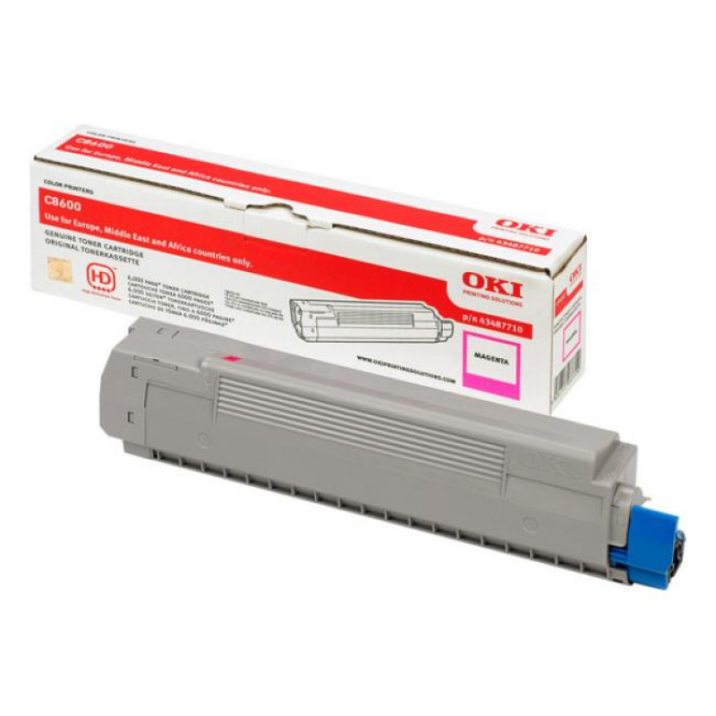 Oki [C-8600,C-8800] magenta eredeti toner (43487710)
