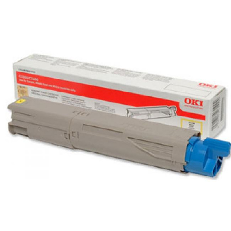 Oki [C-3300, C-3600] sárga eredeti toner (43459433)