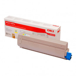 Oki [MC-873] sárga eredeti 10k toner (45862814)