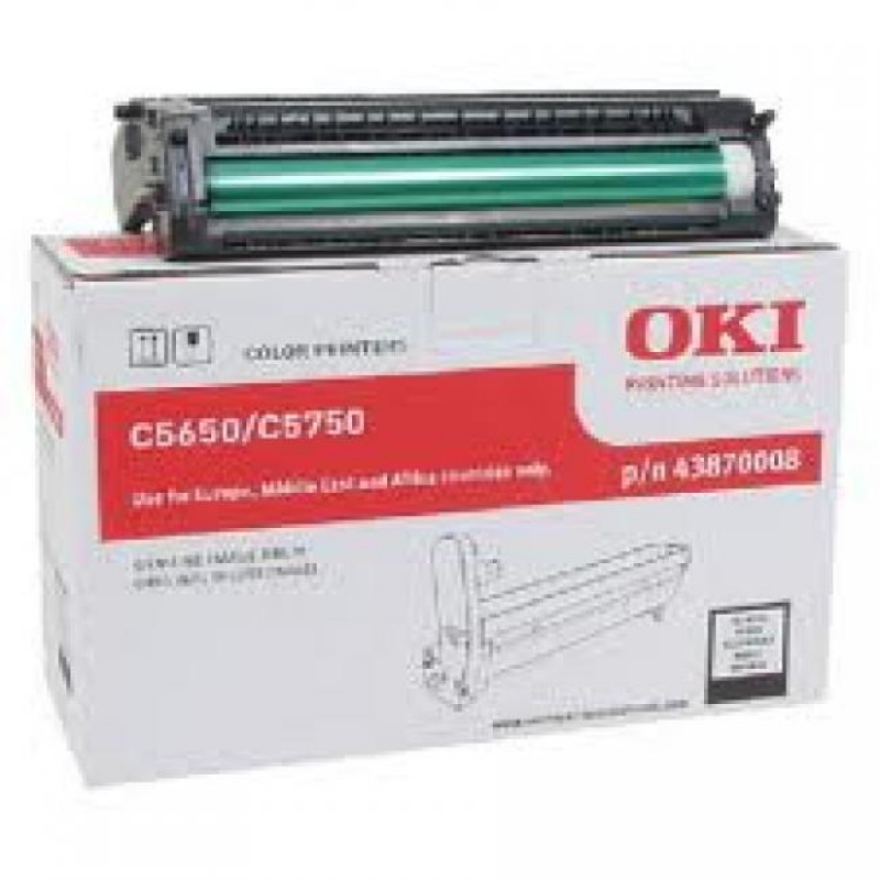 Oki [C-5650,C-5750] fekete eredeti dobegység (43870008)