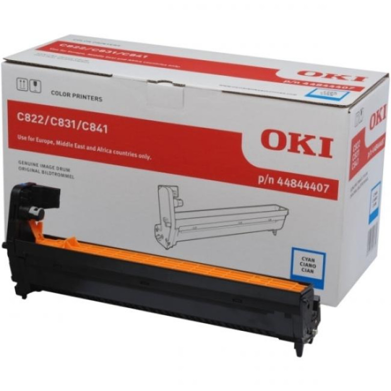 Oki [C-822,C-831,C-841] kék eredeti dobegység (44844407)