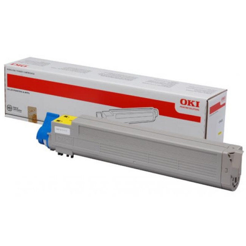 Oki [C-9655] sárga eredeti toner (43837129)