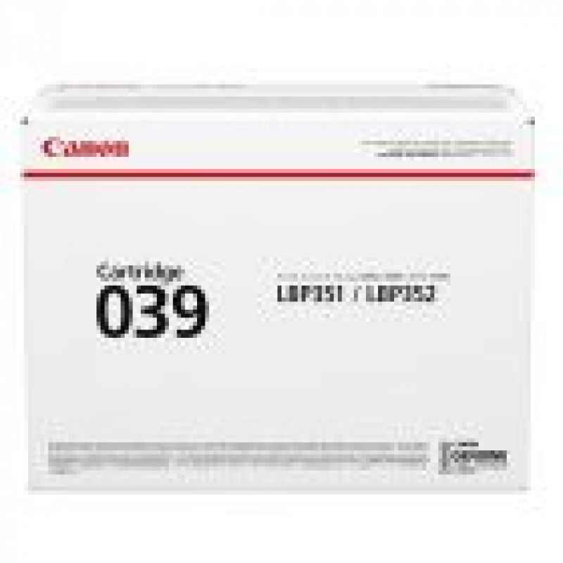Canon CRG-039 fekete eredeti toner