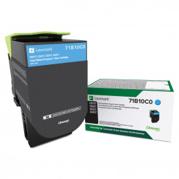 Lexmark CS417 kék eredeti toner