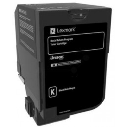 Lexmark CS720 fekete eredeti toner (74C2SKE)