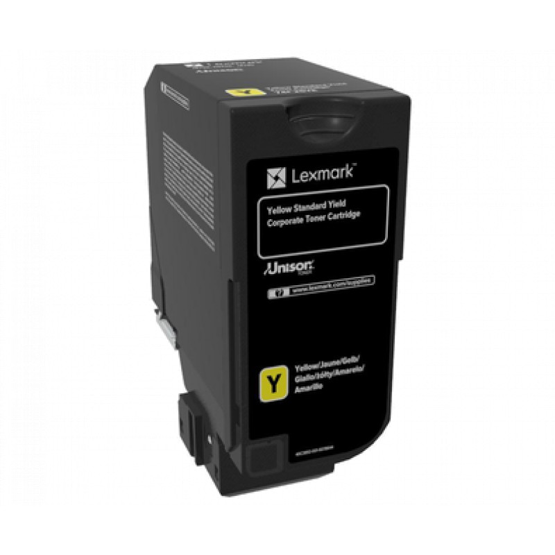 Lexmark CS720 sárga eredeti toner