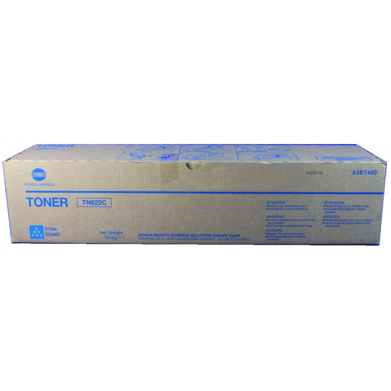 Konica Minolta Bizhub C1085 [TN622C] kék eredeti toner
