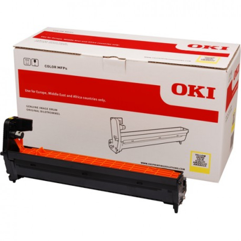 Oki C612 sárga eredeti dobegység (46507305)