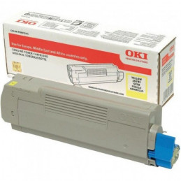 Oki C712 sárga eredeti toner (46507613)