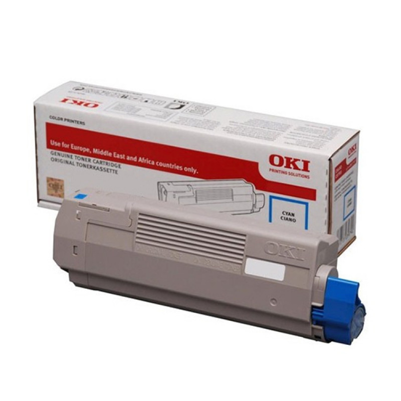 Oki C823/C833/C843 kék eredeti toner (46471103)