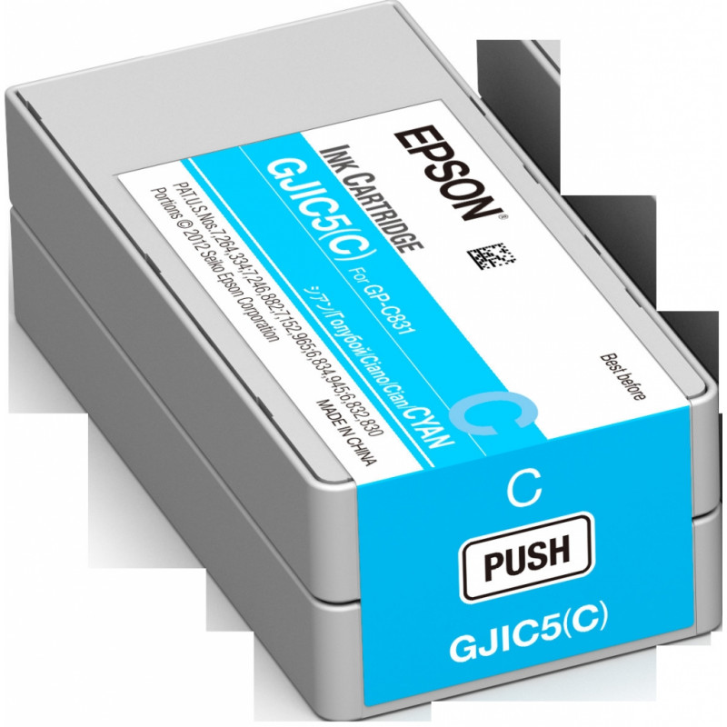 Epson C831 GJIC5C (S020564) kék eredeti tintapatron