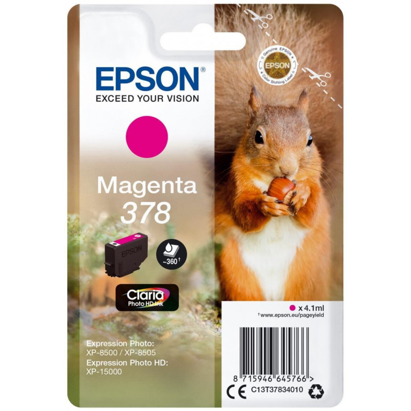 Epson T3783 magenta eredeti tintapatron