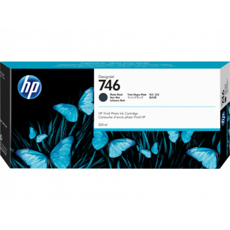 HP P2V83A No.746 mattfekete eredeti tintapatron