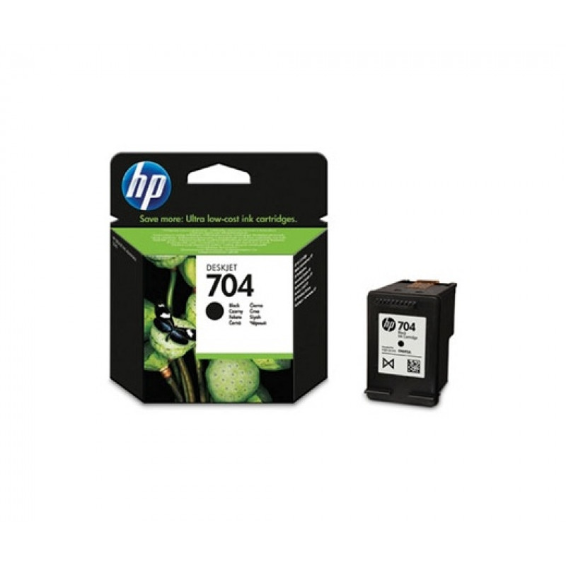 HP CN692A No.704 fekete eredeti tintapatron