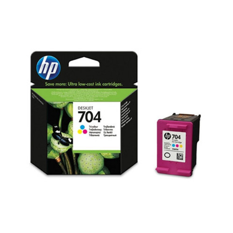 HP CN693A No.704 színes eredeti tintapatron