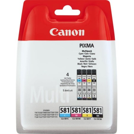 Canon CLI-581 színes eredeti tintapatron multipack