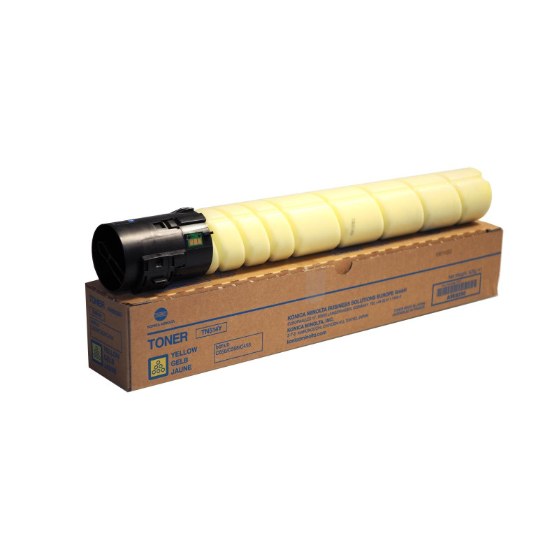 Konica Minolta C458/C558 [TN514Y] sárga eredeti toner