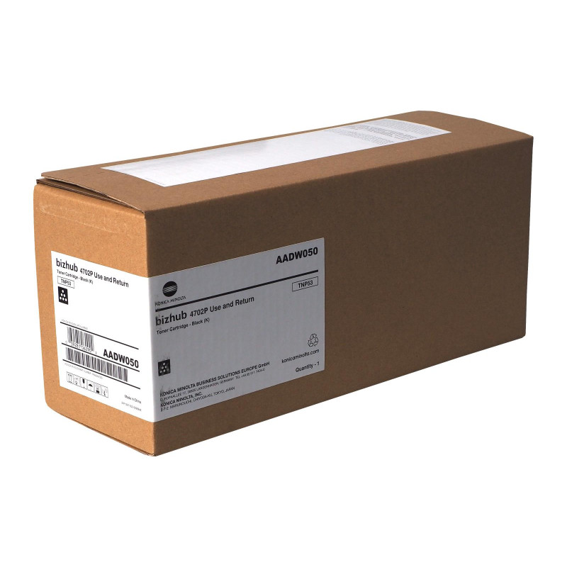 Konica Minolta Bizhub 4702P [TNP53K] fekete eredeti toner
