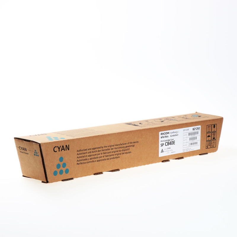 Ricoh SPC840 kék eredeti toner (821262)